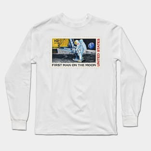 Moon Landing - Design 1 Long Sleeve T-Shirt